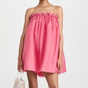 Caroline Constas Martina strapless babydoll dress